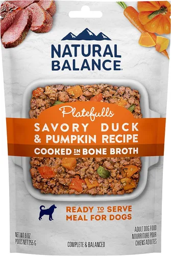 Miniatura 11 de Natural Balance Platefulls Homestyle - Alimento húmedo para perros adultos, sin granos, receta de zanahoria, papa y carne de res, cocida en caldo