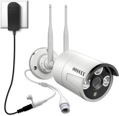 OOSSXX Extender la cámara inalámbrica de 3.0MP con audio inalámbrico Extender el sistema de seguridad de la cámara (sistema de 3.0MP/5.0MP) IP67