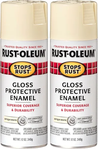 Miniatura 46 de Rust-Oleum 285092 - Pintura en aerosol para prevención del óxido, 12 onzas, transparente satinado Satinado claro
