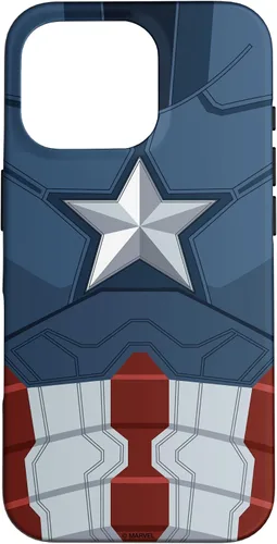 Miniatura 20 de Marvel Funda de uniforme para iPhone 17 de Captain America Steve Rogers