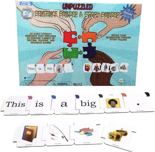 Miniatura 2 de Thought-Spot Constructor de oraciones y constructor de historias 2 juegos en 1 y MAD SMARTZ un juego de cartas de habilidades interpersonales