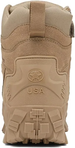 Miniatura 7 de Men's Military Tactical Boot Lightweight Comfortable Boots Motorcycle Combat Hiking Boots Hiking Boots Hiking Shoes