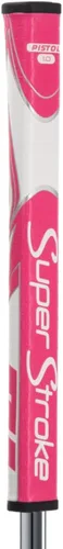 Miniatura 7 de SuperStroke Zenergy Pistol Golf Putter Grip Blanco/Plata