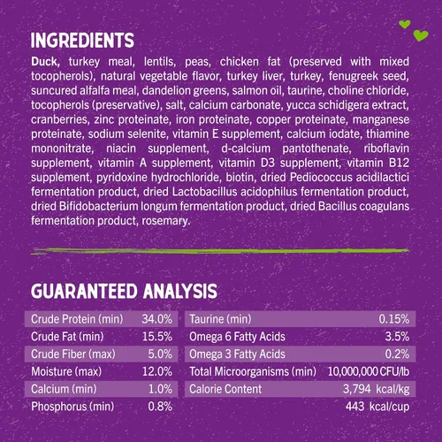 Miniatura 3 de Stella & Chewy's Comida cruda para gatos recubierta – croqueta alta en proteínas, sin granos con pato sin jaulas – Soporte digestivo premium