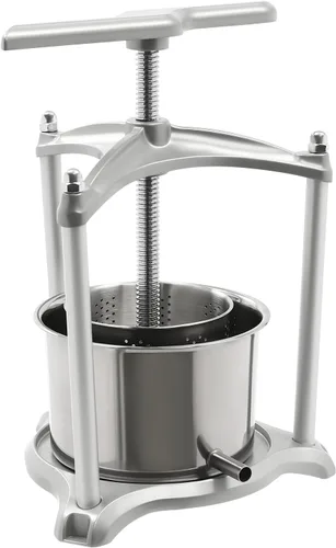 Miniatura 19 de Extractor de prensa de miel de abeja grande, extractor manual de miel de acero inoxidable 12.6L Extractor de prensa de jugo de frutas