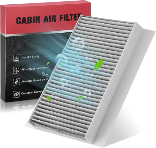 Miniatura 10 de BDFHYK 49357 Filtro de aire de cabina con carbón activado compatible con Mercedes-Benz AMG GT, C180, C200, C250, C300, C350, CLS350, CLS400, CLS500
