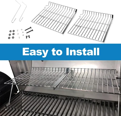 Miniatura 4 de Rejilla de calentamiento para parrilla Uniflasy para Char Griller 5050, 5650, 3001, 2223, 5072, 2823, 3030, rejilla de calentamiento para parrilla