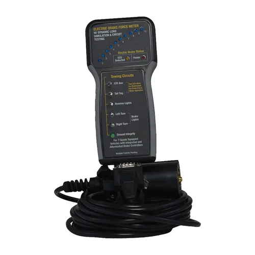 Miniatura 2 de Nuevo medidor de fuerza de freno eléctrico IPA #9107B (3ª generación) con simulación de carga dinámica y prueba de circuitos - para uso en vehículos