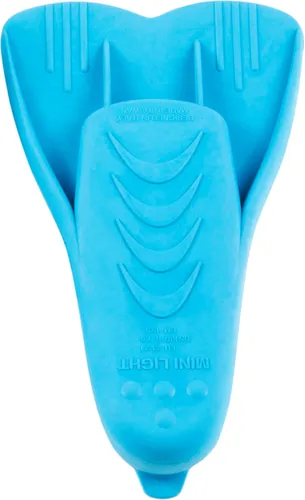 Miniatura 3 de Cressi Aletas de natación flotantes cortas para aprender a nadar - Para niños de 1 año en adelante - Mini Light: diseñadas en Italia Azur