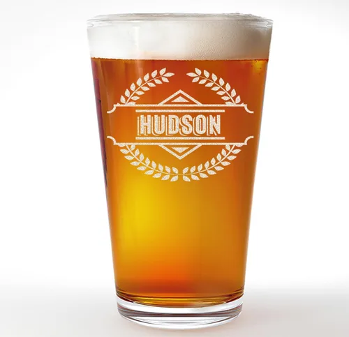 Miniatura 21 de Vaso de cerveza grabado personalizado de 16 onzas, regalos de Navidad grabados personalizados para hombres, regalos de cumpleaños para papá, regalos