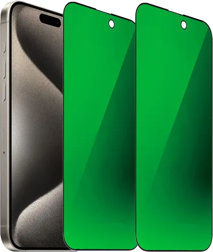 Miniatura 15 de Espejo de vidrio templado antiazul, protector de pantalla anti-espía, película antiespía para iPhone 11 Pro Max/iPhone XS Max, 6.5 pulgadas