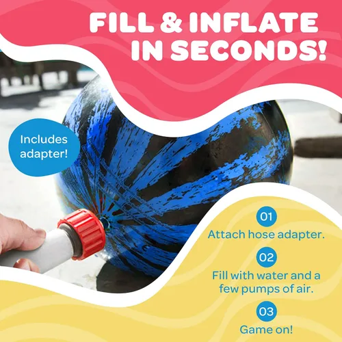 Miniatura 4 de Watermelon Ball – El mejor juego de piscina para pases bajo el agua, regate, buceo y juegos de piscina para adolescentes, niños o adultos, pelota