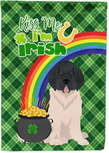 Miniatura 57 de Caroline's Treasures WDK4731GF - Bandera decorativa para jardín del día de San Patricio, color negro y tostado, Airedale Terrier, para jardín