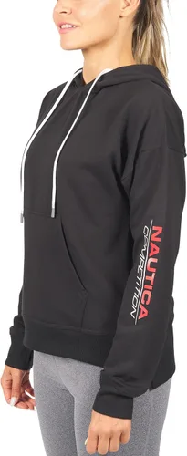 Miniatura 2 de Nautica Competition - Sudadera deportiva básica para mujer, con capucha, forro polar ultra suave con bolsillos