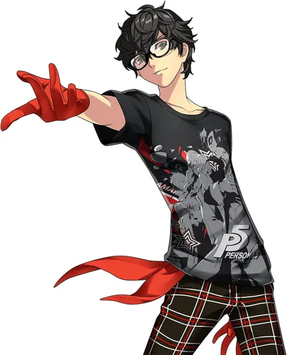 Miniatura 3 de Caliente Anime Persona 5 Jocker Leche Proteína Unisex Camiseta Anime Manga Corta Otaku Tee Cosplay Tops Traje