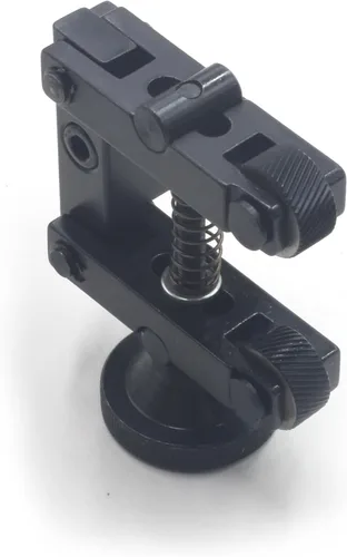 Miniatura 5 de HFS (R) Soporte de herramienta de moleteado ajustable con 6 ruedas para mini tornos 0-2 "de capacidad