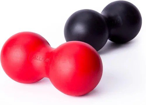 Miniatura 8 de Rodillo de bola de masaje de maní, bola de lacrosse doble, punto de acupuntura, liberación miofascial, nudo muscular, relajador, movilidad, punto