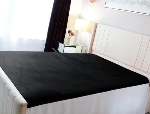 Miniatura 10 de Almohadilla de cama 100% impermeable a prueba de manchas – Masaje para parejas – Ultra suave, silencioso y protector de sábanas de lujo con lados