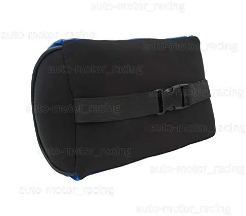 Miniatura 5 de 2 piezas JDM BRIDE Racing Gradation para asiento de coche cuello reposacabezas almohada tela cubo asiento