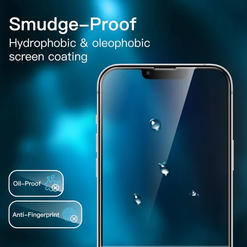 Miniatura 7 de JETech Protector de pantalla de cobertura completa para iPhone 16e de 6.1 pulgadas 2025, película de vidrio templado 9H, compatible con fundas