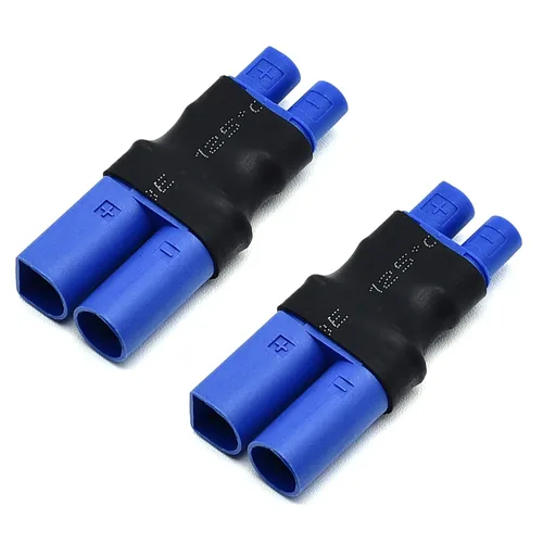 Surf turtle Conector sin cables 2PCS EC3 hembra a EC5 macho adaptador para batería Lipo
