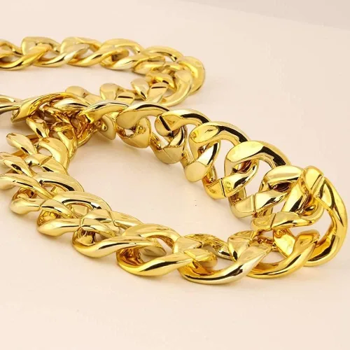 Miniatura 4 de Big Chunky Plastic Hip Hop Chain Necklace,26",32",36",40