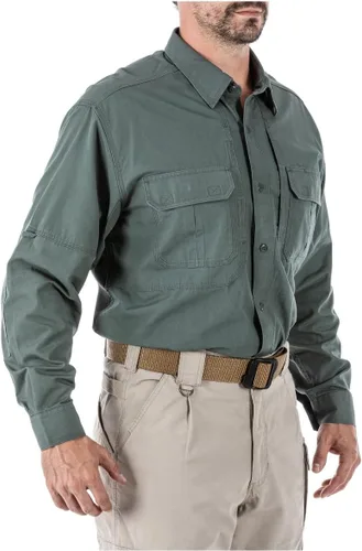 Miniatura 4 de 5.11 Camisa táctica multiusos de algodón de manga larga para hombre, estilo 72157