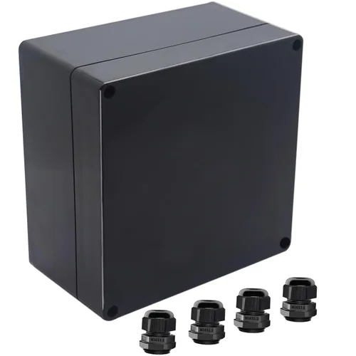 Miniatura 26 de Caja de conexiones Caja de conexiones IP65 impermeable de plástico ABS para proyectos eléctricos Caja de conexiones de alimentación Cajas