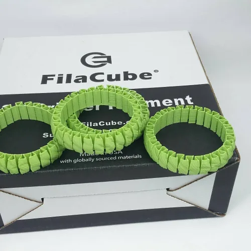 Miniatura 6 de Verdor (Tono Verde-Amarillo) Filamento PLA para Impresora 3D de 1.75mm - FilaCube 1.75 mm 1kg PLA 2 Filamento de Impresión 3D [Hecho en EE.UU.]