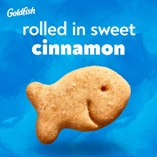 Miniatura 3 de Goldfish Grahams Galletas Snack Horneadas Sabor Rollo de Canela, Bolsa de 6.6 Oz