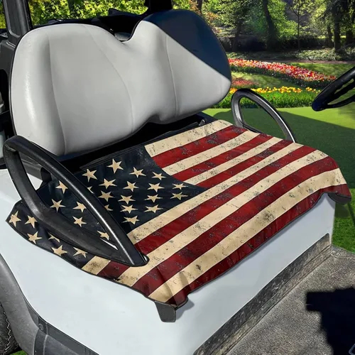 Miniatura 40 de Fundas de asiento de carrito de golf, toalla de manta de asiento de carrito de golf, cubierta de asiento de carrito de golf para asientos de 2