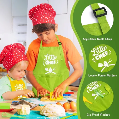 Miniatura 4 de Herramientas de Cocina Montessori para Niños Pequeños - 21 Piezas Juegos de Cocina para Niños Real - Juego de Cocina Montessori para Niños Pequeños