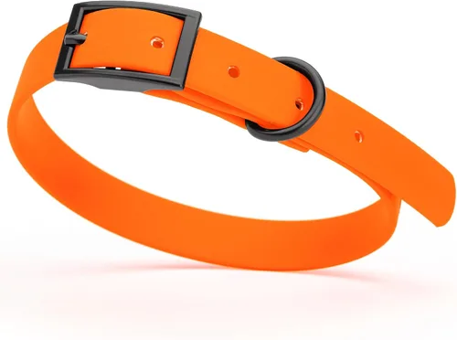 Miniatura 108 de Dogline Biothane - Collar impermeable para perro con hebilla de liberación rápida, resistente cincha de nailon recubierta con resistente y a prueba