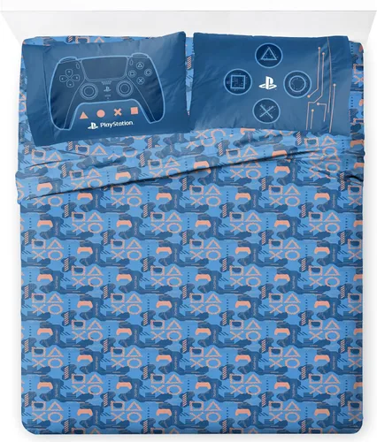 Miniatura 16 de Jay Franco Juego de sábanas infantiles de dibujos animados con sábanas bajeras, planas y funda de almohada, ropa de cama ultrasuave con funda