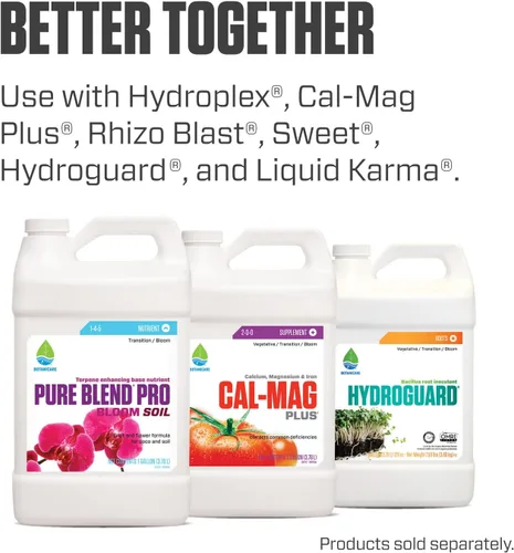 Miniatura 9 de Botanicare Pure Blend Pro Bloom - Suelo nutriente para frutas y flores, 1-4-5, 1 cuarto de galón.
