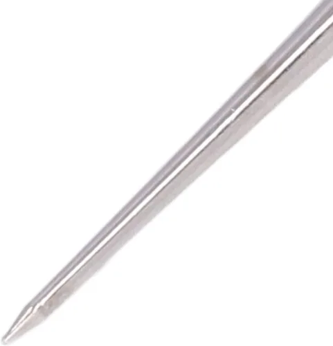 Miniatura 9 de Punzón de cuero para bricolaje, 3 piezas de punzón de cuero con mango de madera, juego de herramientas de perforación de cuero para reparar