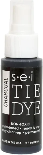 Miniatura 45 de S.E.I. Botella de spray de teñido anudado de caléndula: 2 oz. Spray de tinte de tela no tóxico, tinte permanente para ropa DIY, One Step