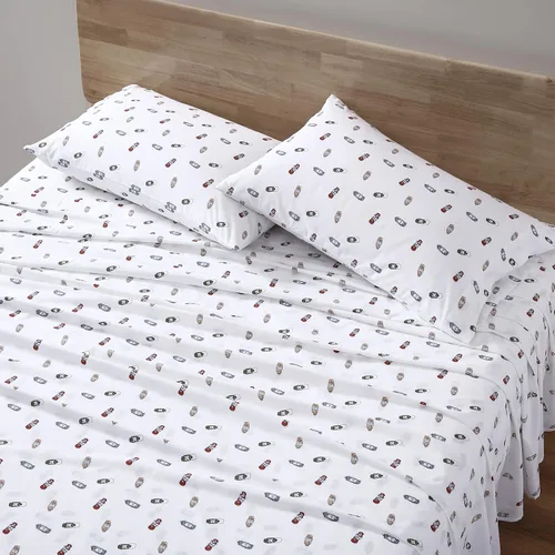 Miniatura 31 de Eddie Bauer - Sábanas tamaño Queen, juego de ropa de cama de percal de algodón, decoración del hogar crujiente y fresca (Canoe Lake Paddle, Queen)