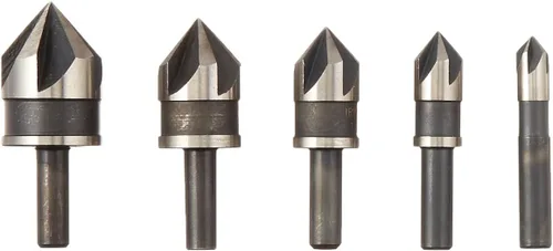 Miniatura 2 de IRWIN IRWIN Tools 1877791 - Broca avellanadora de óxido negro, juego de 5 piezas