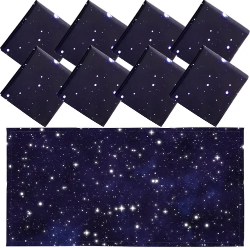 Miniatura 18 de Patelai Paquete de 8 cubiertas de luz fluorescente para techo de aula, 4 x 2 pies, cubiertas de luz magnéticas, filtro para techo suspendido