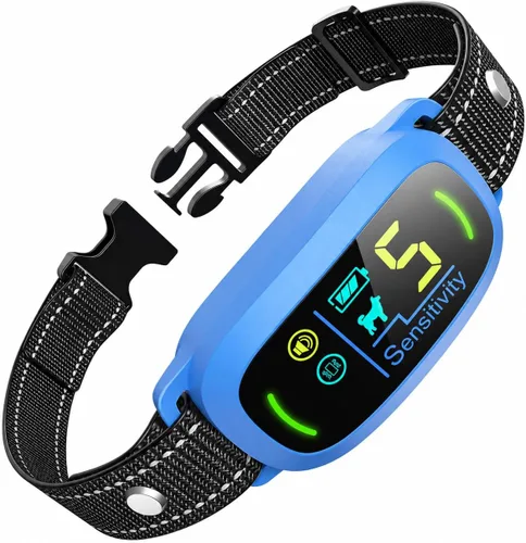 Miniatura 14 de FAFAFROG Collar Antiladridos para Perros de Tamaño Grande, Mediano y Pequeño, Collar Antiladridos Inteligente Recargable, Collar de Adiestramiento