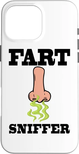 Miniatura 19 de Fart Sniffer Shirt, Gross Dad Joke Shirt, Weird Funny Fart Case for iPhone 17