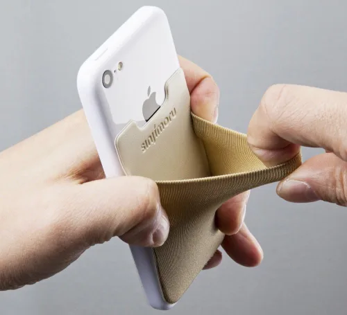 Miniatura 5 de Sinjimoru - Tarjetero para la parte posterior del teléfono, Sinji Pouch Basic 2