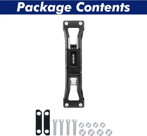 Miniatura 7 de Pedal plegable de bisagra de puerta compatible con Jeep Wrangler JK JL JLU Gladiator JT 2007-2023, excepto Gladiator 2021: aleación de aluminio