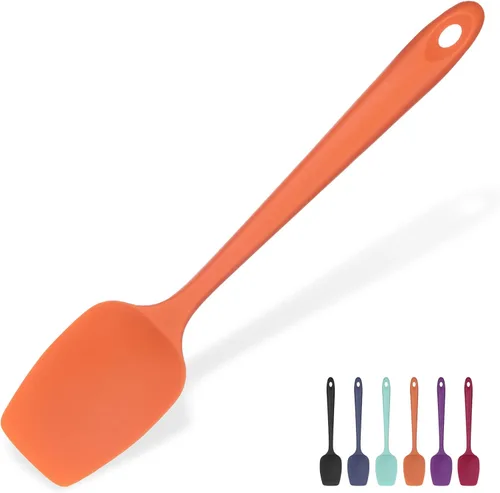 Miniatura 9 de Espátula de silicona resistente al calor: U-Taste, flexible de 600ºF, de 11.38 pulgadas, de silicona, para mezclar, remover, cocinar, raspar