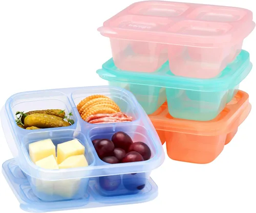Miniatura 14 de EasyLunchboxes ELB4 - Caja para aperitivos (4 compartimentos)