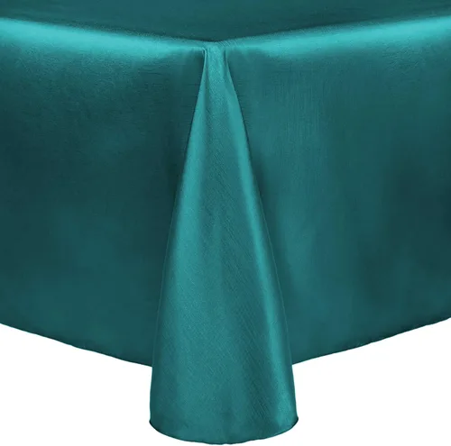Miniatura 21 de Ultimate Textile Majestic - Mantel ovalado reversible Shantung Satin (72 x 120 pulgadas), color amarillo claro