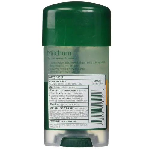 Miniatura 2 de Mitchum Power Gel – anti-perspirant Desodorante Deporte 2,25 oz