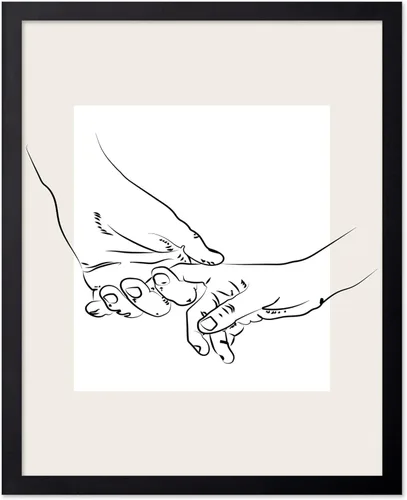 Miniatura 107 de Poster Master Póster de peonías – Estampado de flores retro – Ilustración floral – Ilustración en blanco y negro – Diseño de línea y abstracto