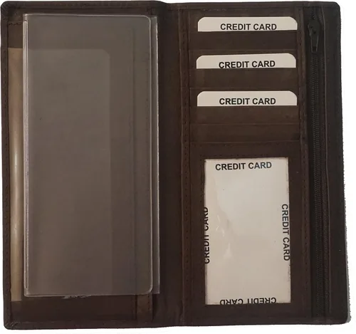 Miniatura 7 de Juego de 2 protectores de vinilo resistente para chequera, con inserciones de cartera, fabricadas en Estados Unidos